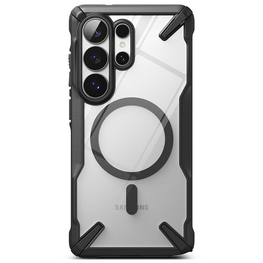 MagSafe Hülle für Samsung Galaxy S26 Ultra, Ringke, Fusion X, Schwarz