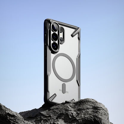 MagSafe Hülle für Samsung Galaxy S26 Ultra, Ringke, Fusion X, Schwarz