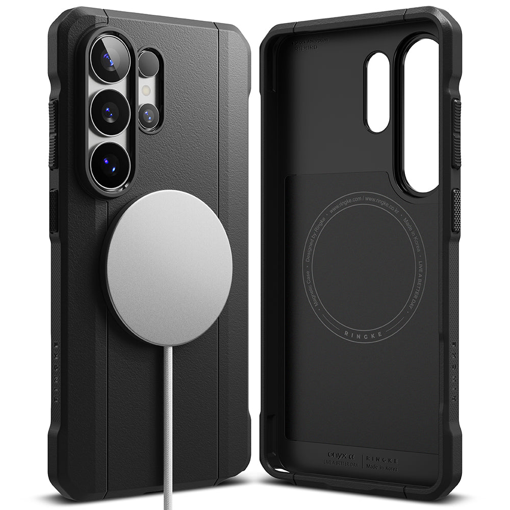 MagSafe Hülle für Samsung Galaxy S26 Ultra, Ringke, Onyx Alpha, Schwarz