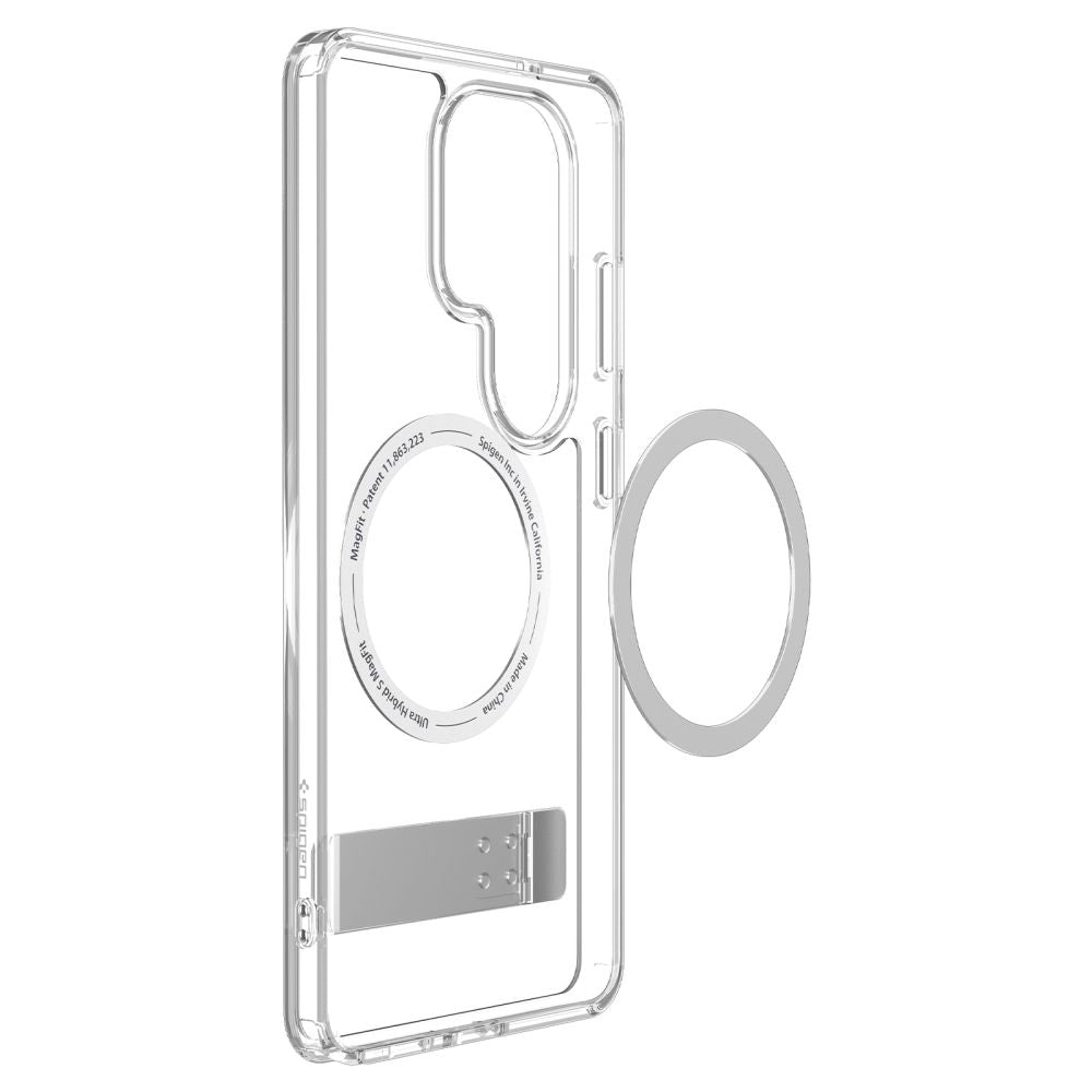 MagSafe Hülle für Samsung Galaxy S26 Ultra S948, Spigen, Ultra Hybrid S, Transparent Weiß ACS11032