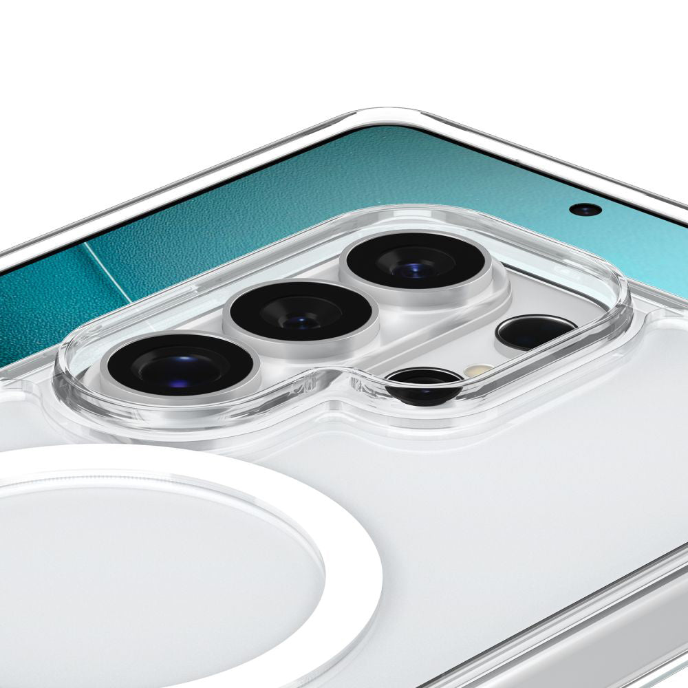MagSafe Hülle für Samsung Galaxy S26 Ultra S948, Spigen, Ultra Hybrid S, Transparent Weiß ACS11032