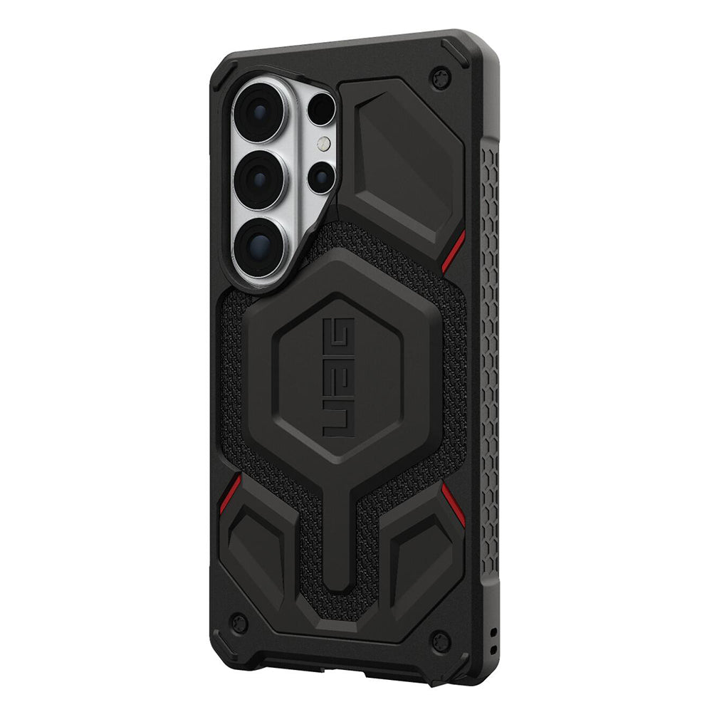 MagSafe-Hülle für Samsung Galaxy S26 Ultra S948, Urban Armor Gear, Monarch Pro Kevlar, Schwarz
