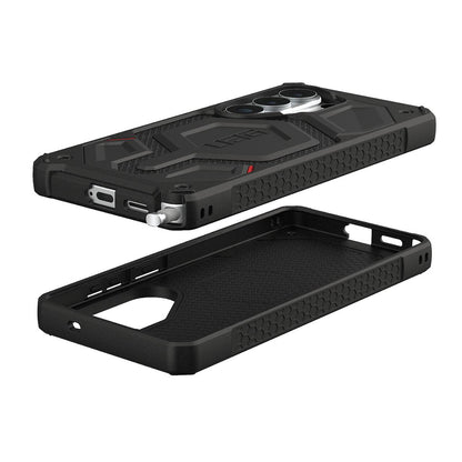 MagSafe-Hülle für Samsung Galaxy S26 Ultra S948, Urban Armor Gear, Monarch Pro Kevlar, Schwarz