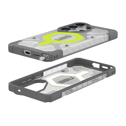 MagSafe-Hülle für Samsung Galaxy S26 Ultra S948, Urban Armor Gear, Pathfinder Clear, Grün