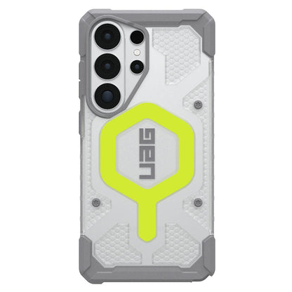 MagSafe-Hülle für Samsung Galaxy S26 Ultra S948, Urban Armor Gear, Pathfinder Clear, Grün