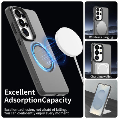 MagSafe Hülle für Samsung Galaxy S26 Ultra, Techsuit, CandyCase, Schwarz