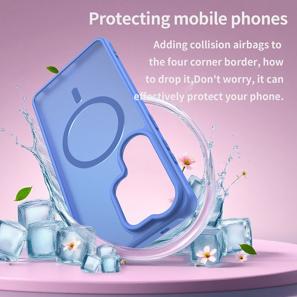 MagSafe Hülle für Samsung Galaxy S26 Ultra, Techsuit, HaloFrost II, Blau