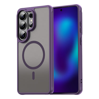 MagSafe Hülle für Samsung Galaxy S26 Ultra, Techsuit, HaloFrost II, Lila