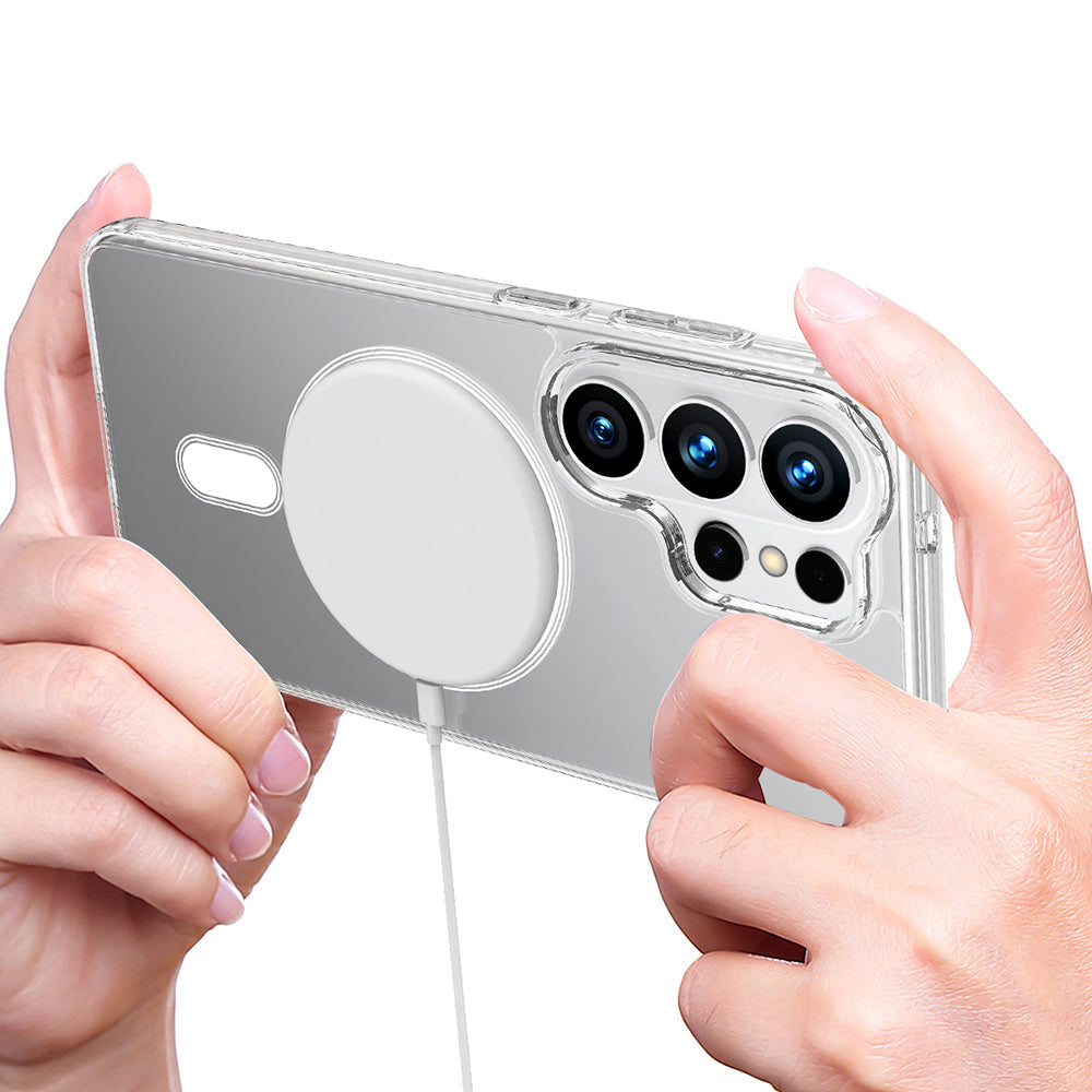 MagSafe Hülle für Samsung Galaxy S26 Ultra, Techsuit, Pro, Transparent