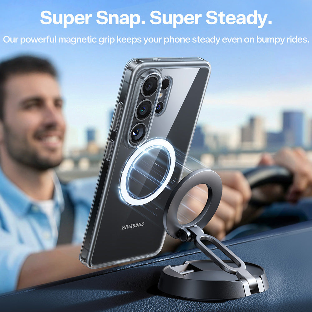 MagSafe Hülle für Samsung Galaxy S26 Ultra, Torras, Guardian, Transparent