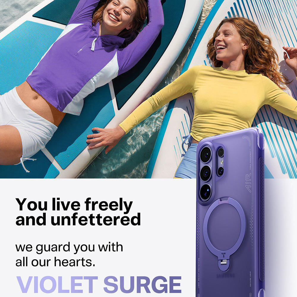 MagSafe Hülle für Samsung Galaxy S26 Ultra, Torras, Ostand Spin Air, Mov