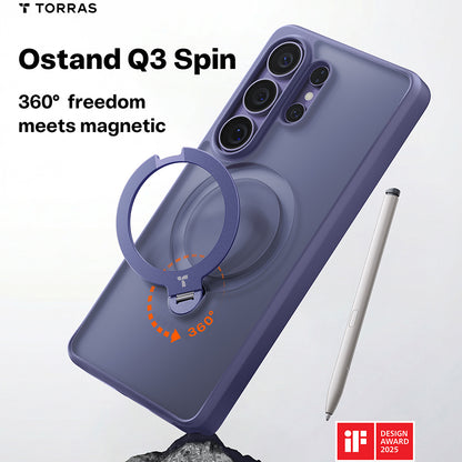 MagSafe Hülle für Samsung Galaxy S26 Ultra, Torras, Ostand Spin, Mov