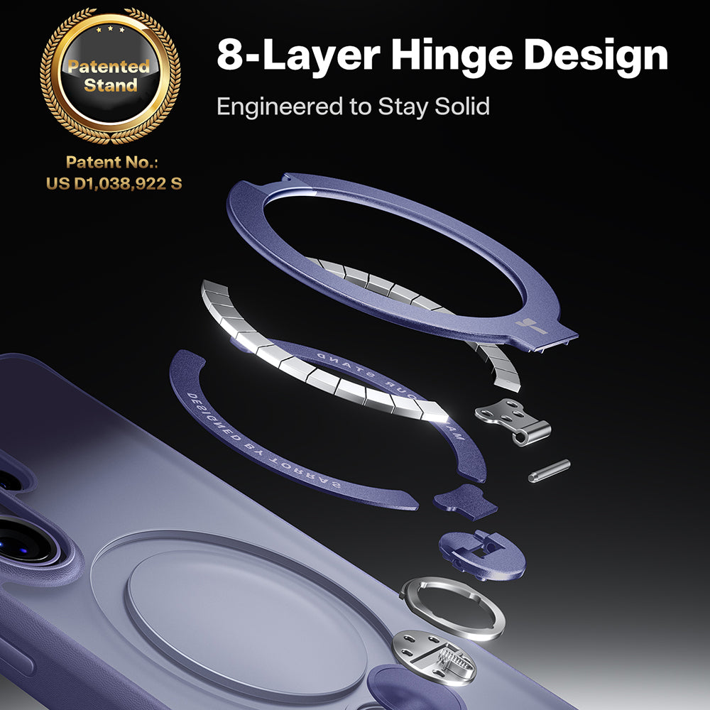 MagSafe Hülle für Samsung Galaxy S26 Ultra, Torras, Ostand Spin, Mov