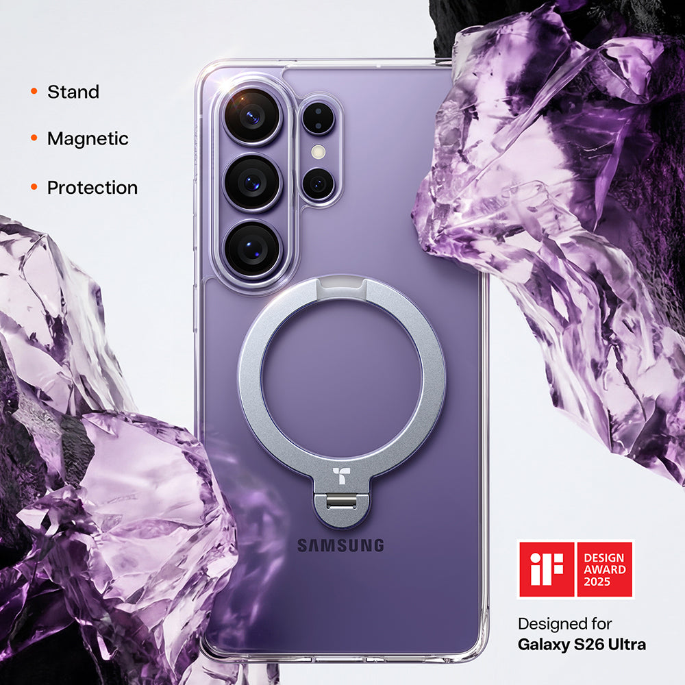 MagSafe Hülle für Samsung Galaxy S26 Ultra, Torras, Ostand Spin, Mov