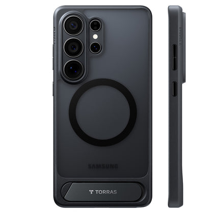 MagSafe Hülle für Samsung Galaxy S26 Ultra, Torras, Pstand, Schwarz