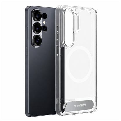 MagSafe Hülle für Samsung Galaxy S26 Ultra, Torras, Pstand, Transparent