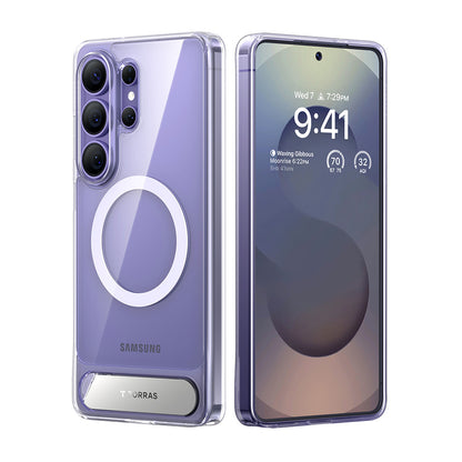 MagSafe Hülle für Samsung Galaxy S26 Ultra, Torras, Pstand, Transparent