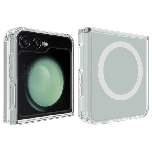 MagSafe-Hülle für Samsung Galaxy Z Flip7 FE F761 / Z Flip6 F741, Techsuit, Pro, Transparent