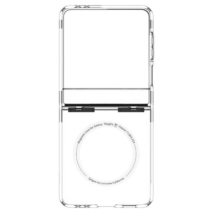 MagSafe Case for Samsung Galaxy Z Flip7 F766, Spigen, Ultra Hybrid Pro, Transparent ACS09559