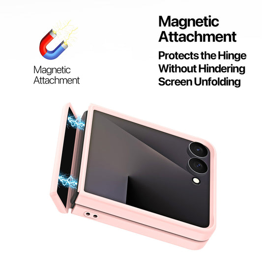 MagSafe-Hülle für Samsung Galaxy Z Flip8 F776, DUX DUCIS, Yind, Hellviolett
