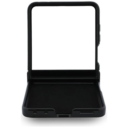 MagSafe-Hülle für Samsung Galaxy Z Flip8 F776, Guess, Ring Stand Grained Classic Logo, Beige