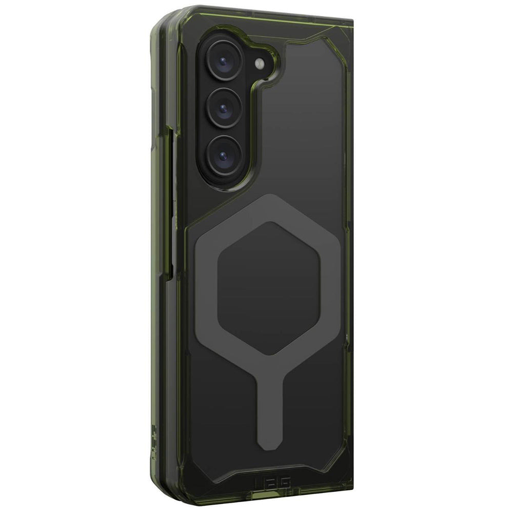 MagSafe-Hülle für Samsung Galaxy Z Fold5 F946, Urban Armor Gear, Plyo Pro, Grün Grau