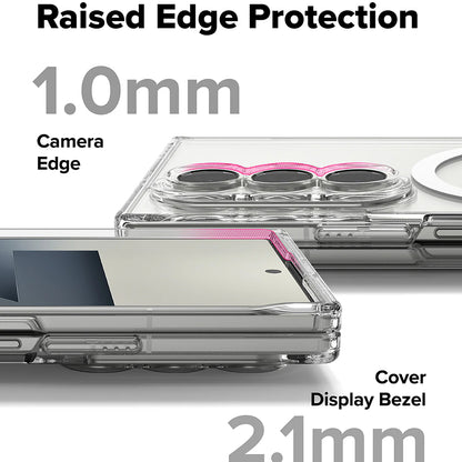 MagSafe-Hülle für Samsung Galaxy Z Fold7 F966, Ringke, Fusion, Transparent