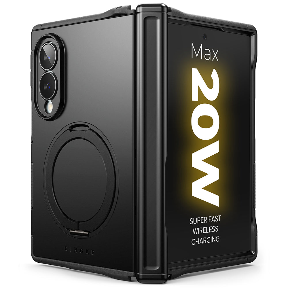 MagSafe-Hülle für Samsung Galaxy Z Fold8 F971, Ringke, Alles, Schwarz