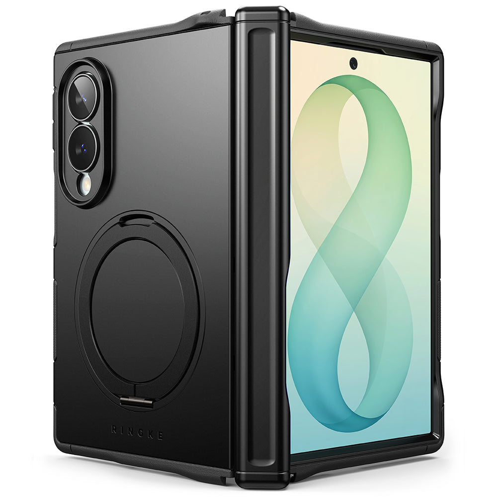 MagSafe-Hülle für Samsung Galaxy Z Fold8 F971, Ringke, Alles, Schwarz
