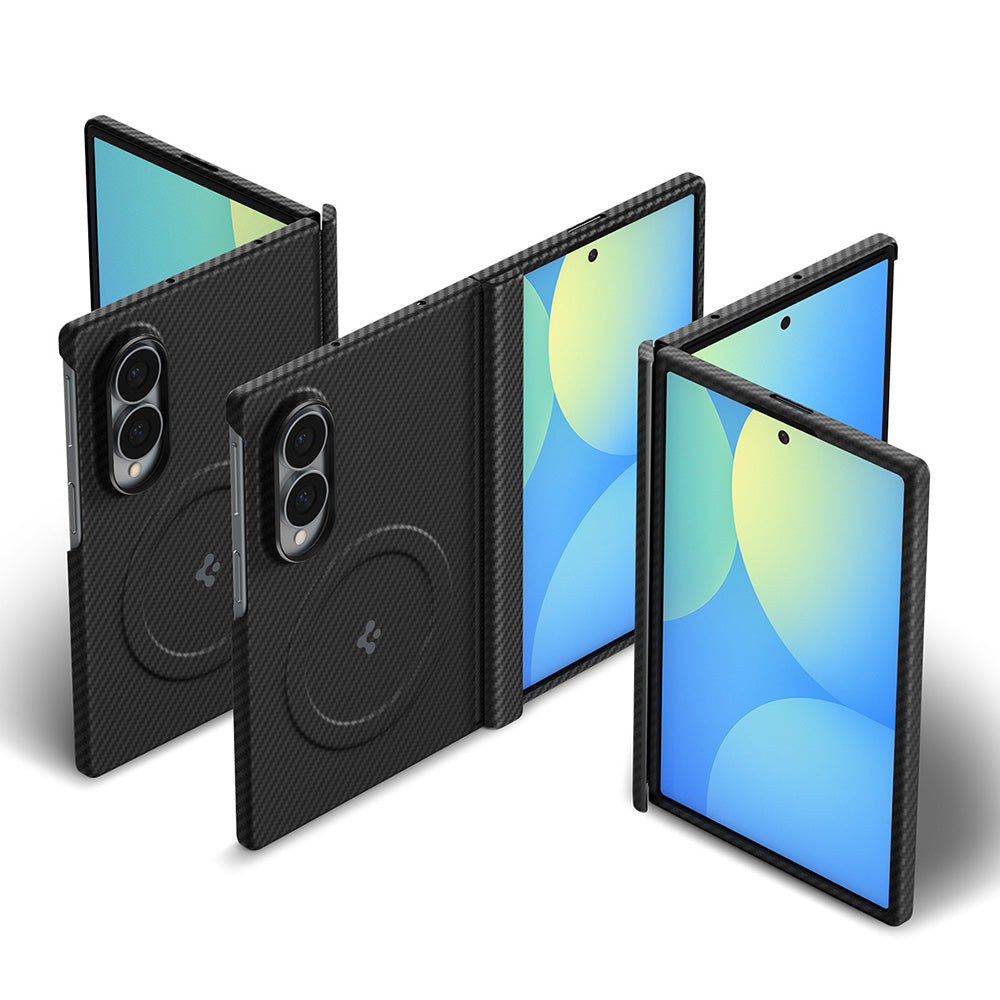 MagSafe-Hülle für Samsung Galaxy Z Fold8 F971, Spigen, Air Skin, Schwarz ACS11953