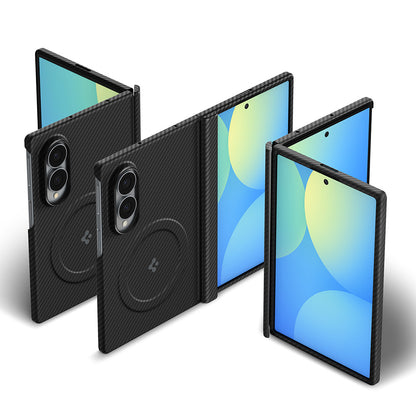 MagSafe-Hülle für Samsung Galaxy Z Fold8 F971, Spigen, Air Skin, Schwarz ACS11953