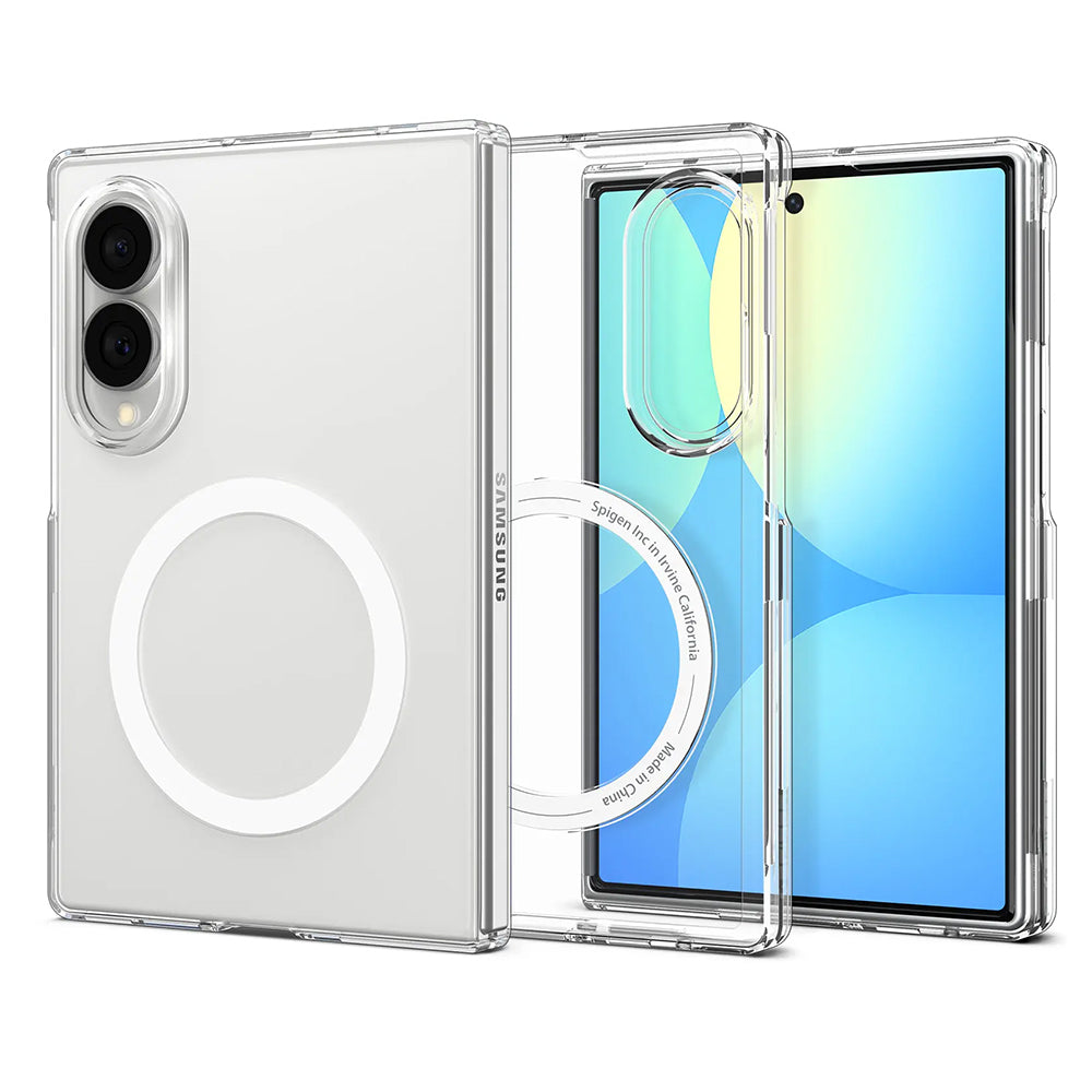 MagSafe-Hülle für Samsung Galaxy Z Fold8 F971, Spigen, Air Skin, Transparent Weiß ACS11952