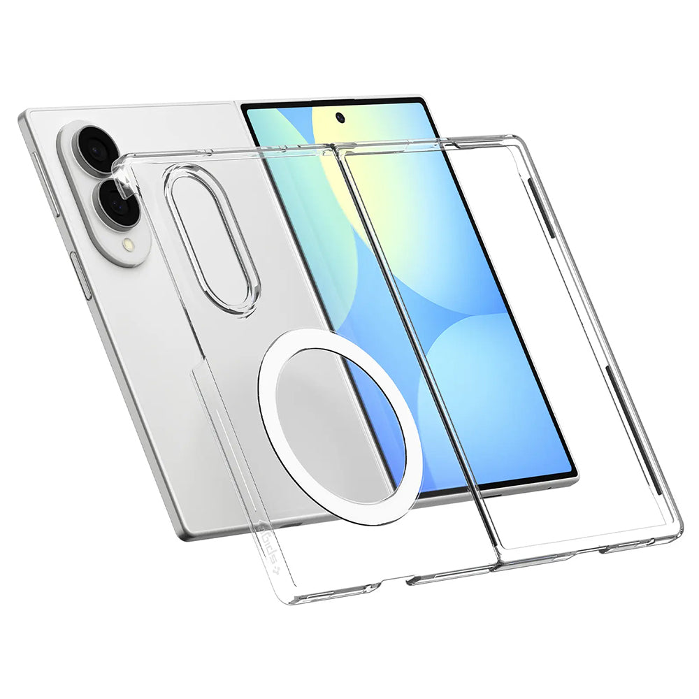 MagSafe-Hülle für Samsung Galaxy Z Fold8 F971, Spigen, Air Skin, Transparent Weiß ACS11952
