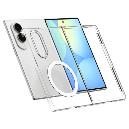 MagSafe-Hülle für Samsung Galaxy Z Fold8 F971, Spigen, Air Skin, Transparent Weiß ACS11952