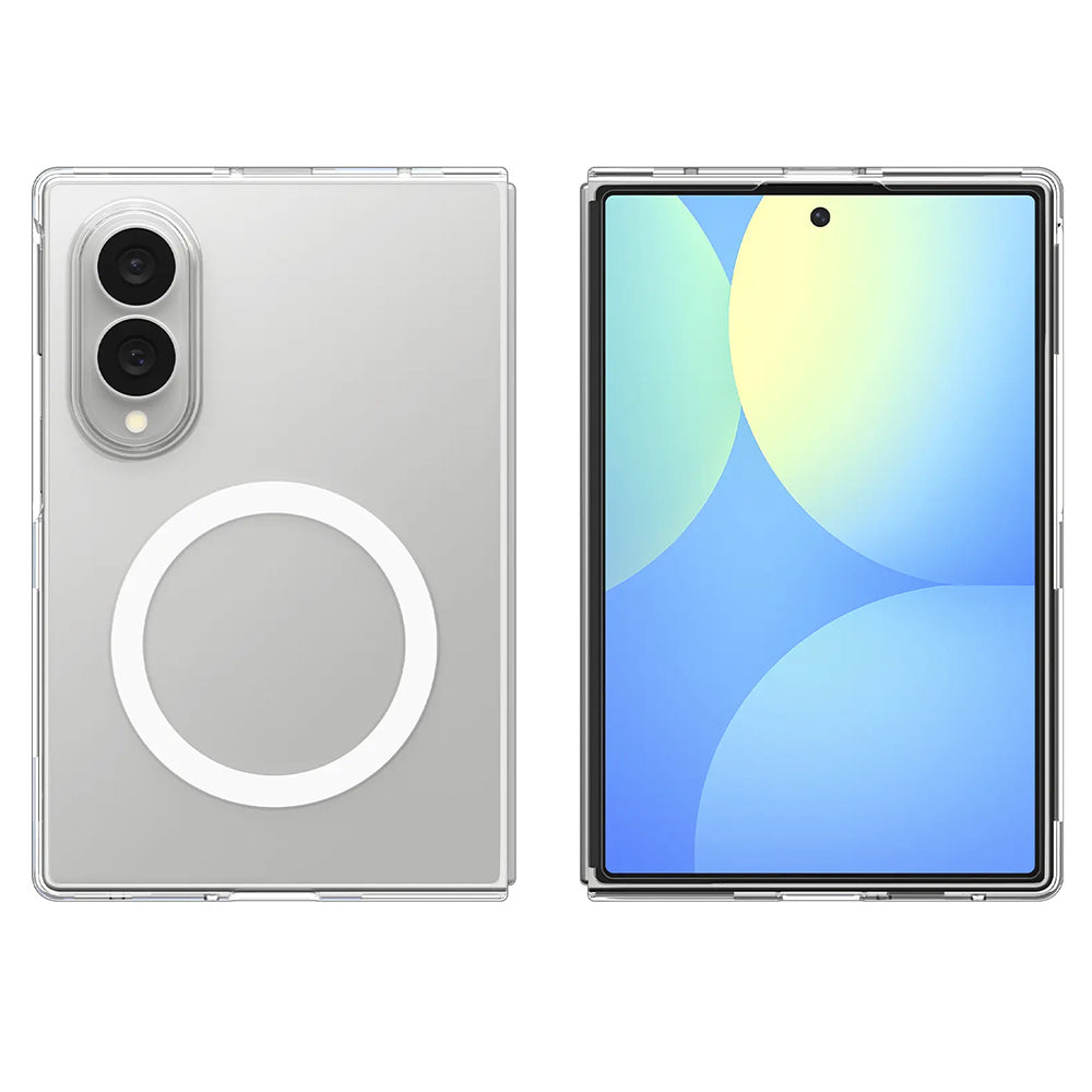 MagSafe-Hülle für Samsung Galaxy Z Fold8 F971, Spigen, Air Skin, Transparent Weiß ACS11952