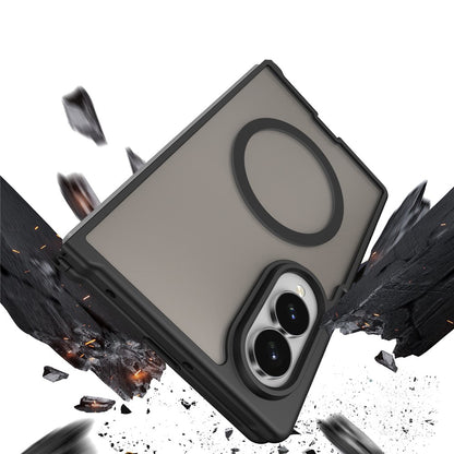 MagSafe-Hülle für Samsung Galaxy Z Fold8 F971, Techsuit, HaloFrost II, Grün