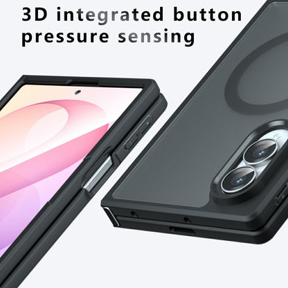 MagSafe-Hülle für Samsung Galaxy Z Fold8 F971, Techsuit, PureFrost, Satin Schwarz