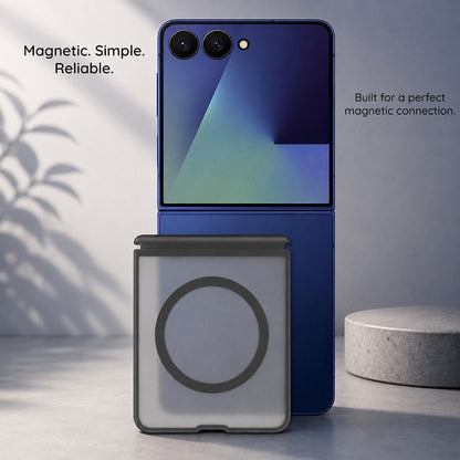 MagSafe-Hülle für Samsung Galaxy Z Fold8 Ultra F971, Blueo, hautfreundlich, stoßfest, satin Grau