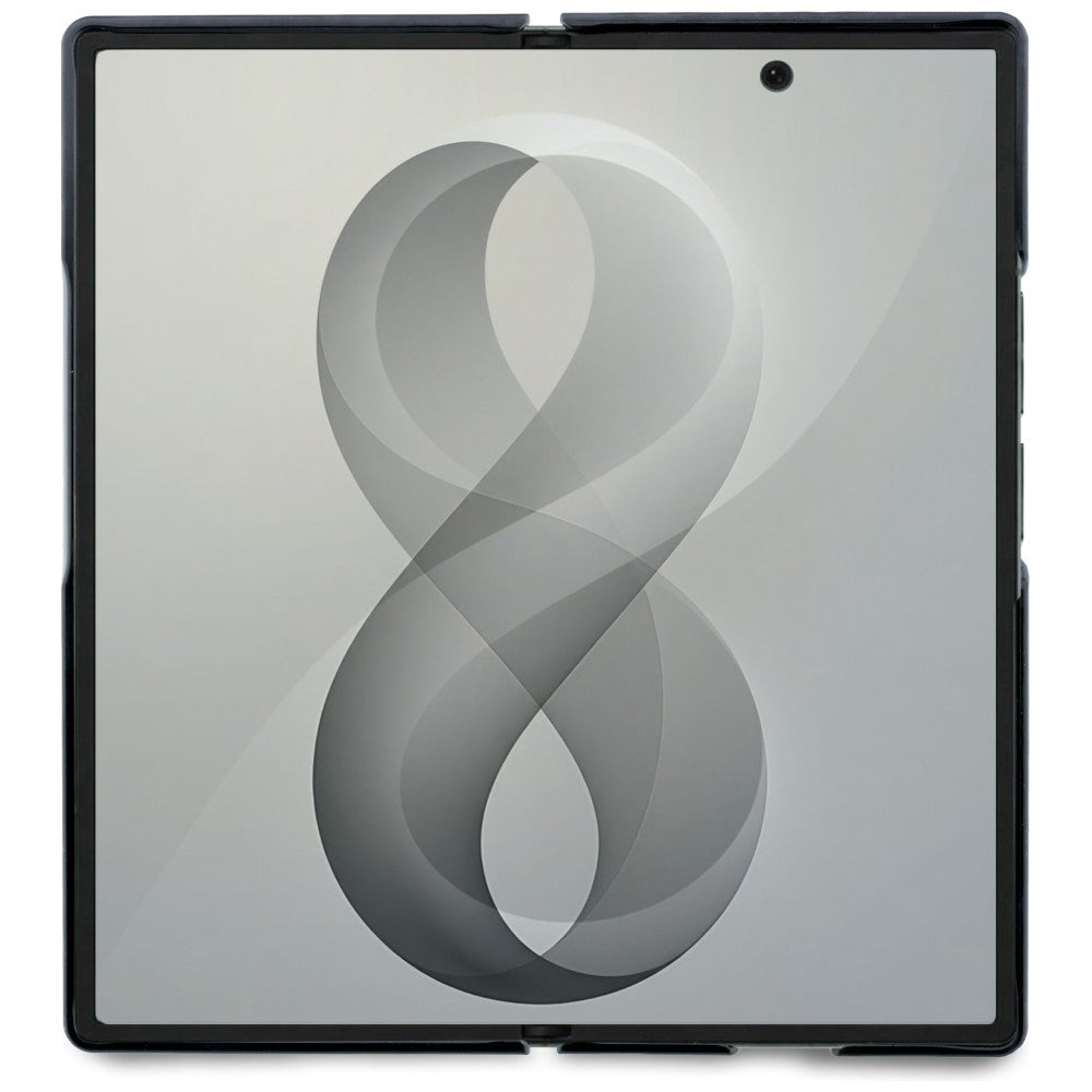 MagSafe-Hülle für Samsung Galaxy Z Fold8 Ultra F976, Guess, Ring Stand Grained Classic Logo, Beige
