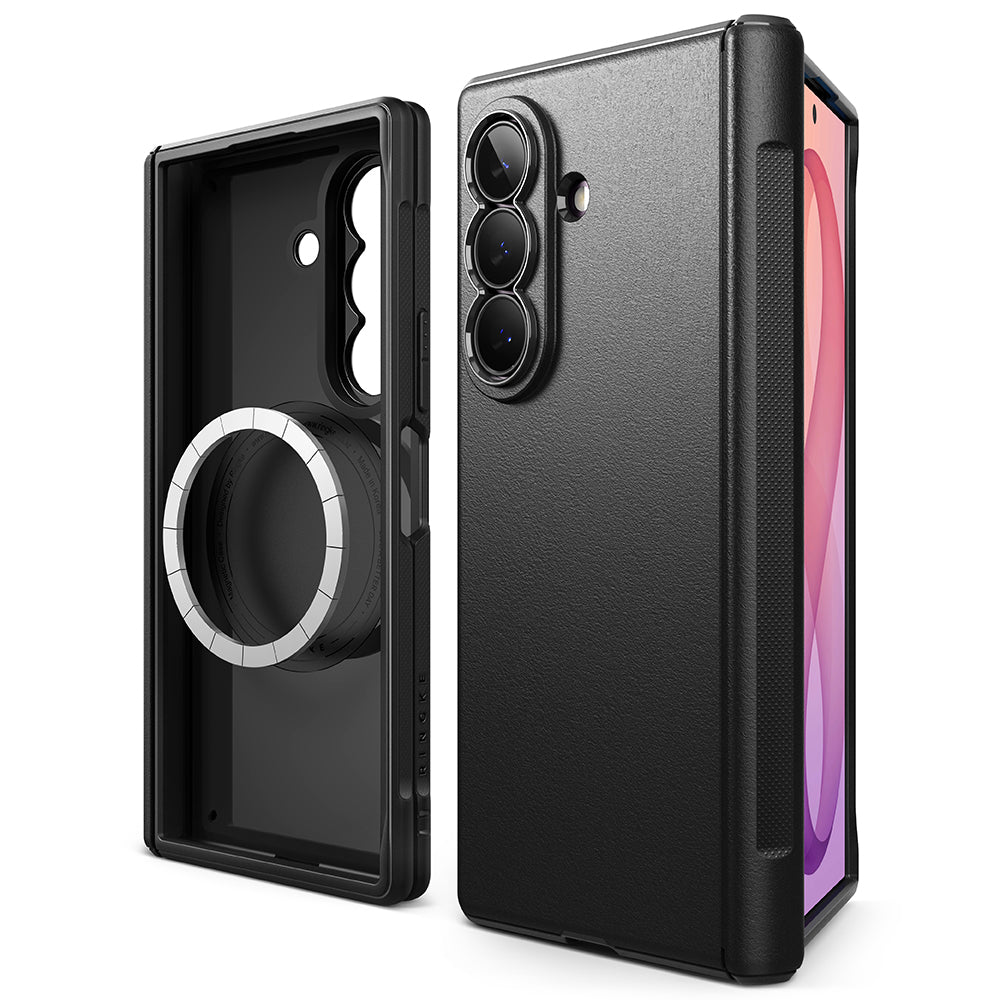 MagSafe-Hülle für Samsung Galaxy Z Fold8 Ultra F976, Ringke, Onyx Flap, Schwarz