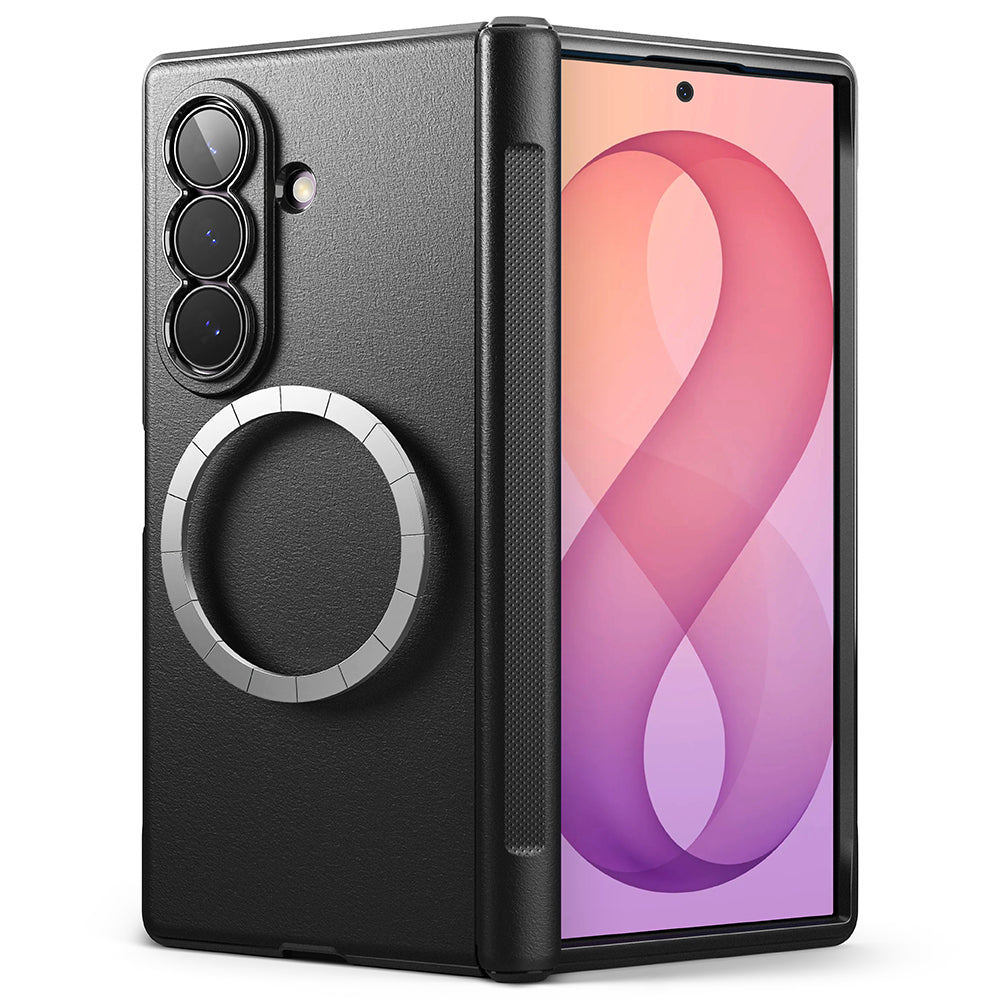 MagSafe-Hülle für Samsung Galaxy Z Fold8 Ultra F976, Ringke, Onyx Flap, Schwarz