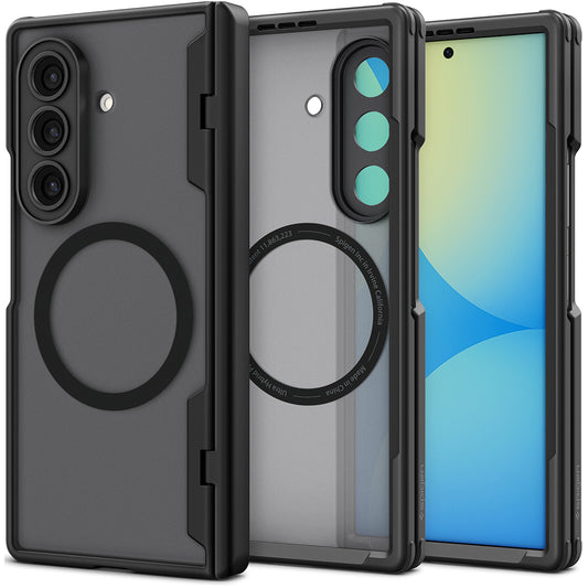 MagSafe Case for Samsung Galaxy Z Fold8 Ultra F976, Spigen, Ultra Hybrid Pro, Matte Black ACS12102