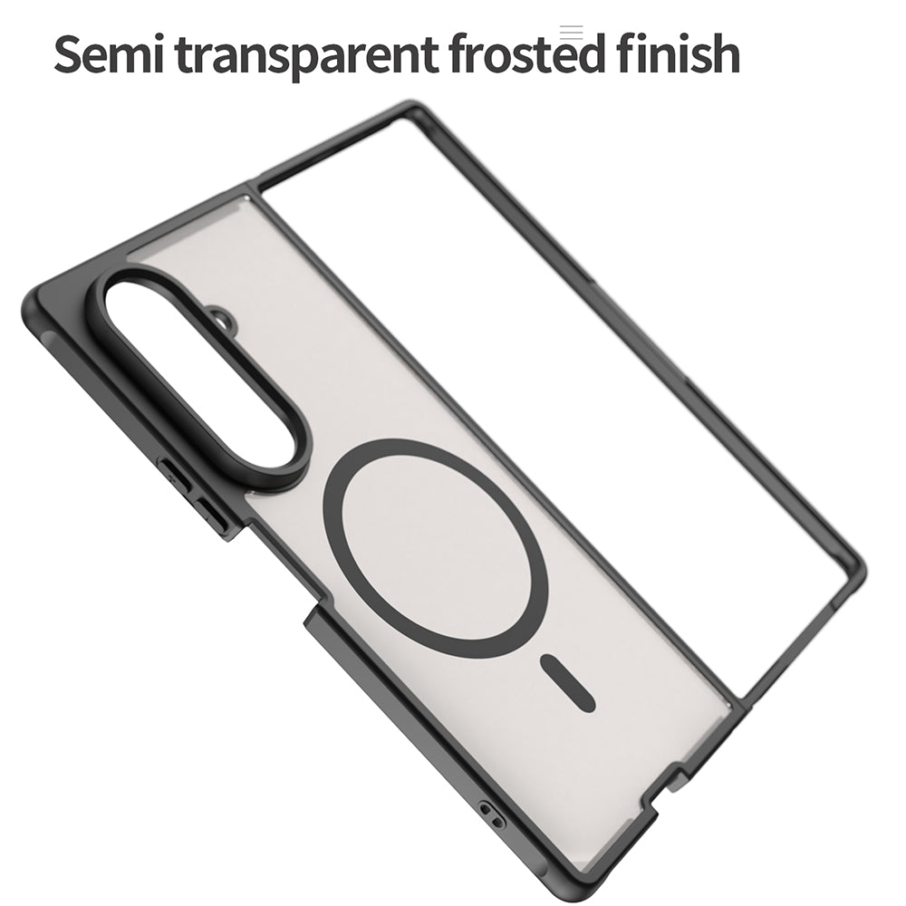 MagSafe-Hülle für Samsung Galaxy Z Fold8 Ultra F976, Techsuit, HaloFrost II, Schwarz