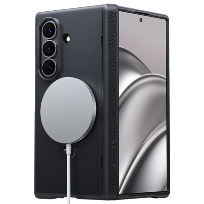 MagSafe-Hülle für Samsung Galaxy Z Fold8 Ultra F976, Torras, Ostand Q3 Spin, Schwarz