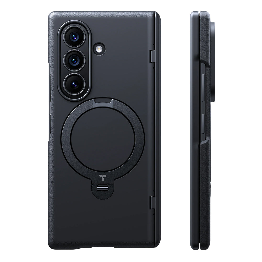 MagSafe-Hülle für Samsung Galaxy Z Fold8 Ultra F976, Torras, Ostand Q3 Spin, Schwarz