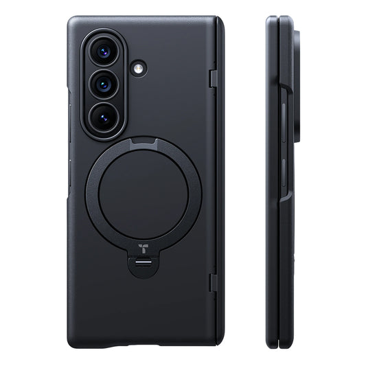 MagSafe-Hülle für Samsung Galaxy Z Fold8 Ultra F976, Torras, Ostand Q3 Spin, Schwarz