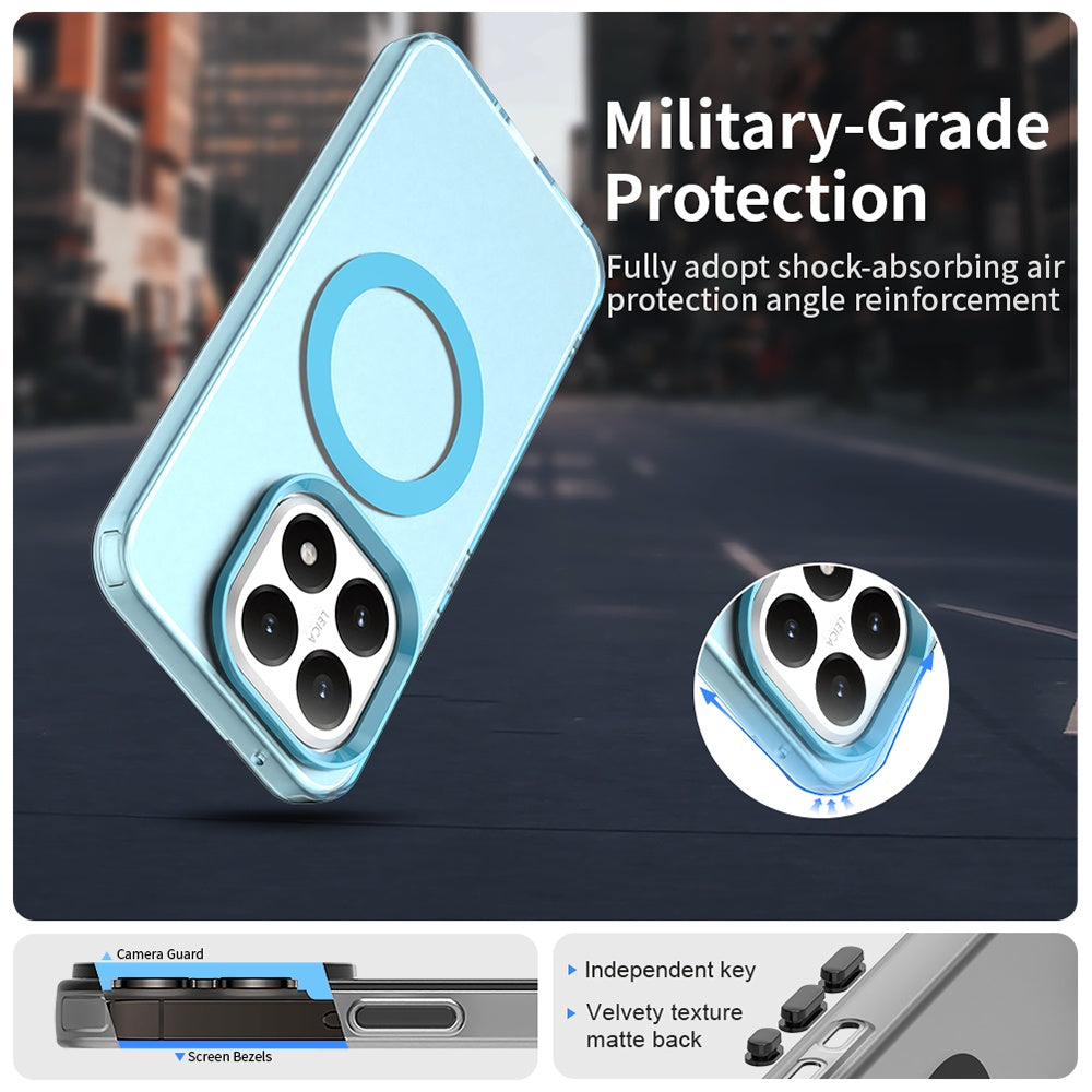 MagSafe Hülle für Xiaomi 15T, Techsuit, CandyCase, Blau