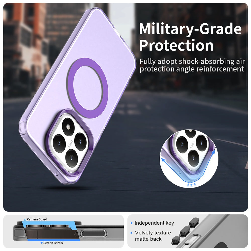 MagSafe Hülle für Xiaomi 15T, Techsuit, CandyCase, Lila