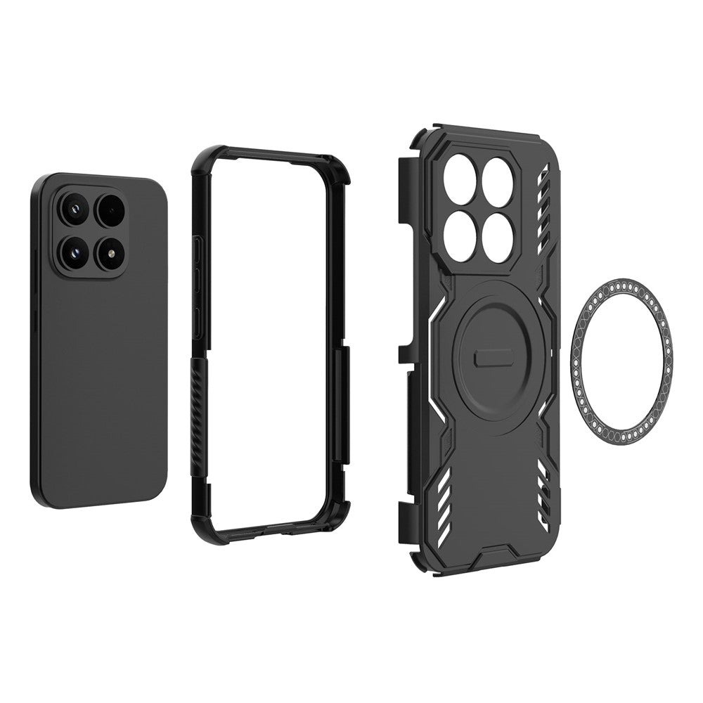 MagSafe Case for Xiaomi 17, Techsuit, ArmorMag, Blue