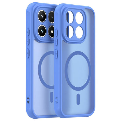 MagSafe Hülle für Xiaomi 17, Techsuit, HaloFrost II, Blau